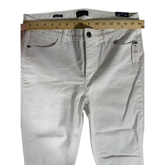 NWT Talbots Jeggings Women's Size 12P  White Skinny Ankle - Picture 8 of 8